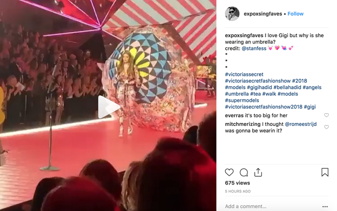 Gigi Hadid diễn nội y mà dân tình tưởng như cô nàng đang vác khinh khí cầu lên sàn diễn của Victorias Secret - Ảnh 4.