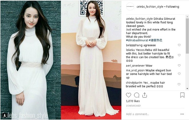 Kh&aacute;c biệt ảnh photoshop - ảnh thật: Địch Lệ Nhiệt Ba lộ tiều tụy v&agrave; gương mặt nam t&iacute;nh v&igrave; combo lỗi makeup lẫn kiểu t&oacute;c - Ảnh 8.