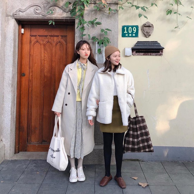 Cặp bạn thân Trung - Hàn xinh đẹp, diện đồ ton sur ton nhìn phát mê trên Instagram - Ảnh 6.