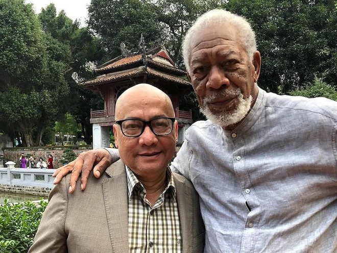 Chủ nhân tượng vàng Oscar Morgan Freeman đến Tây Ninh quay phim truyền hình - Ảnh 1.