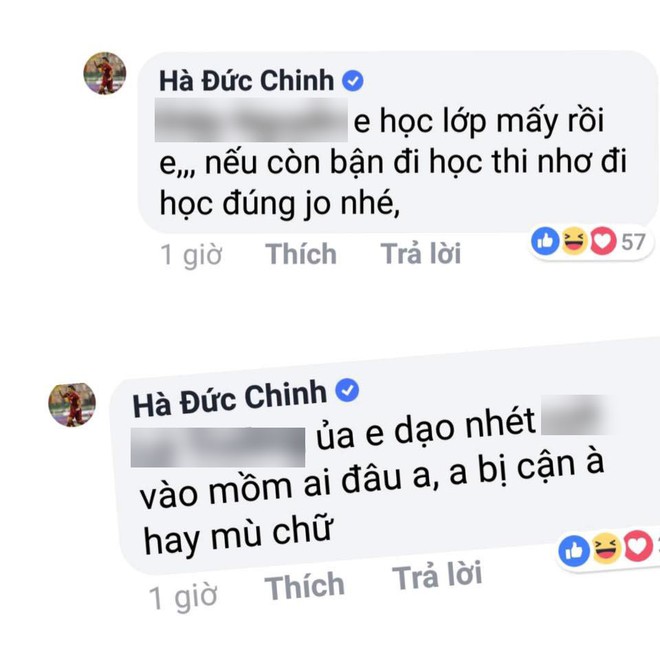 Nghi vấn có người sử dụng FB của Chinh đen, đi đôi co với từng fan hâm mộ - Ảnh 3.