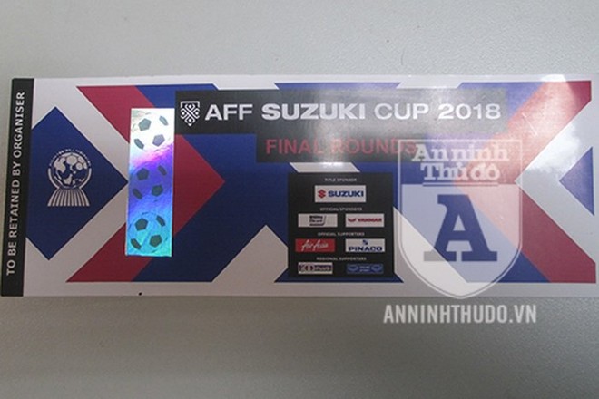 Cảnh giác: Vé giả xem trận chung kết AFF Cup 2018 lan sang chợ trực tuyến - Ảnh 1.