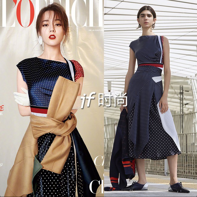 Địch Lệ Nhiệt Ba để tóc bù xù lên báo thì “đơ” khó tin, loạt ảnh hậu trường lại đẹp như nữ thần - Ảnh 3.