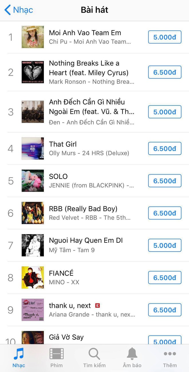 Không chỉ No.1 Top Trending Youtube, Mời anh vào team em của Chi Pu còn vươn lên dẫn đầu BXH Itunes Việt Nam - Ảnh 3.