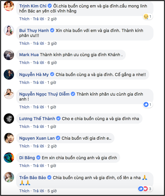 Dàn sao Việt gửi lời chia buồn khi nghe tin mẹ diễn viên Huy Khánh qua đời - Ảnh 2.