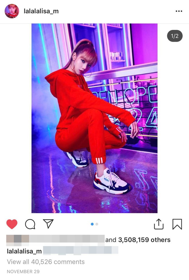 Lisa (Black Pink) đã vượt lên vợ chồng Song - Song, trở thành sao Hàn sở hữu bức ảnh nhiều tim nhất trên Instagram - Ảnh 2.
