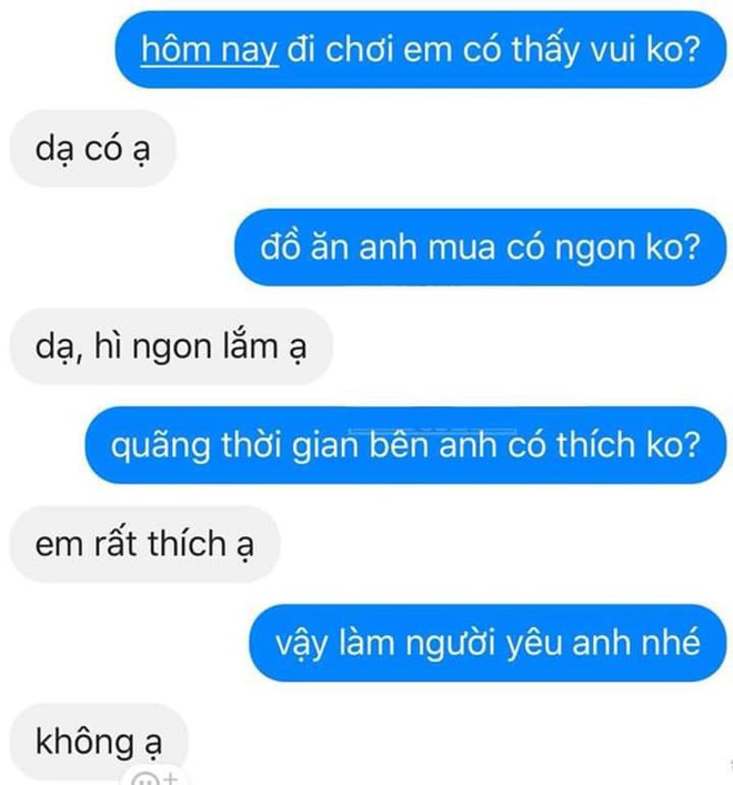 Cho gái xinh ăn ngon, dắt đi chơi vui nhưng đến lúc hỏi: Có thích anh không? chàng trai nhận được câu trả lời siêu đắng - Ảnh 1.