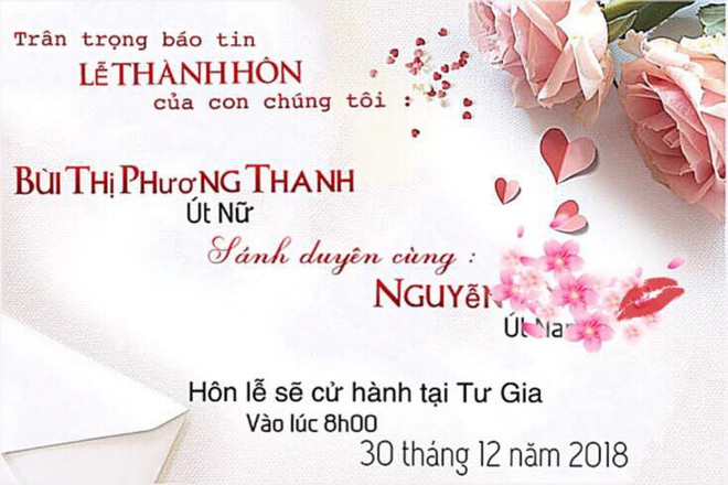 Thật hay đùa đây: Phương Thanh bất ngờ công bố thiệp cưới, tổ chức ngày 30/12 tới  - Ảnh 1.