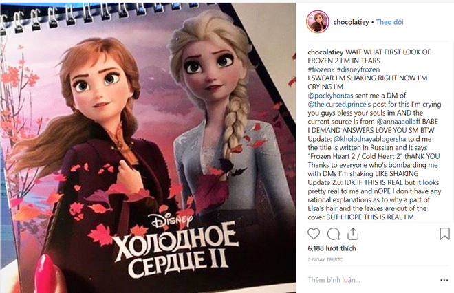 “Frozen 2” lộ tạo hình nữ hoàng “không còn băng giá” của Elsa - Ảnh 1.