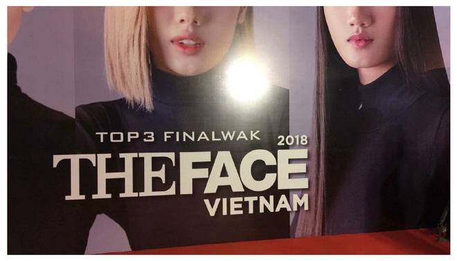 The Face Vietnam 2018: Backdrop sai chính tả, quán quân cầm chai trà sữa trông thật kém sang - Ảnh 1.
