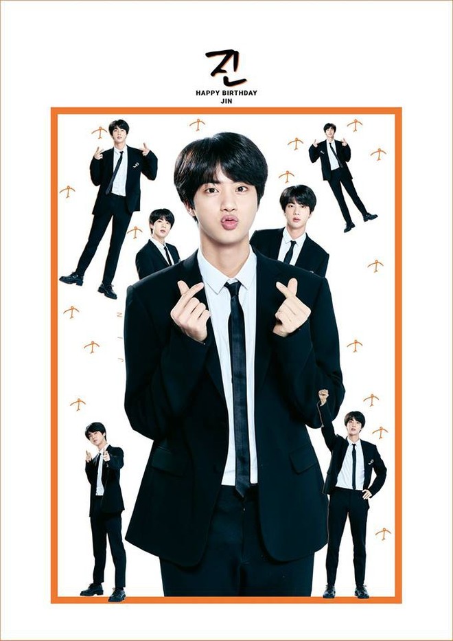 Mặn từ idol đến fan: ARMY chúc mừng sinh nhật Jin (BTS) bằng một loạt ảnh meme tươi đến từ chính mặt chàng trai ấy - Ảnh 8.