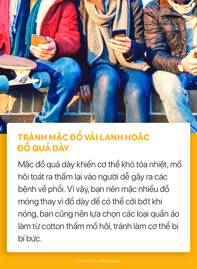 Thời tiết cứ ngày hè đêm đông thế này, hãy chú ý những điều sau để bảo đảm sức khỏe của bạn - Ảnh 3.