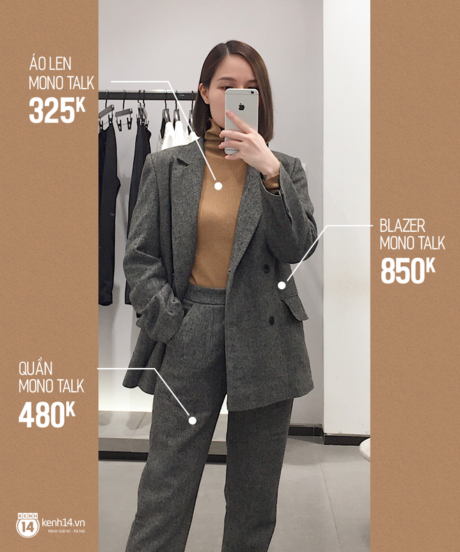 Dạo một vòng chọn mua blazer, tiện thể mách nước cho nàng công sở cách phối blazer + áo cổ lọ vừa ấm vừa đẹp - Ảnh 7.