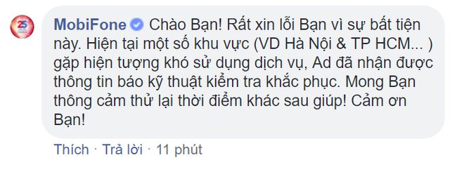 Mạng 3G/4G Mobifone gặp sự cố tr&ecirc;n diện rộng - Ảnh 2.
