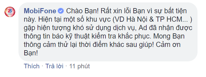 Mạng 3G/4G Mobifone gặp sự cố trên diện rộng - Ảnh 2.