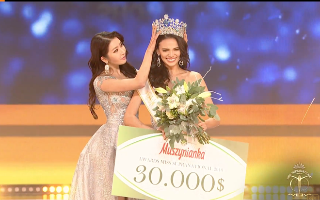 Người đẹp Puerto Rico đăng quang Miss Supranational 2018, Minh Tú dừng lại ở Top 10 trong tiếc nuối - Ảnh 1.