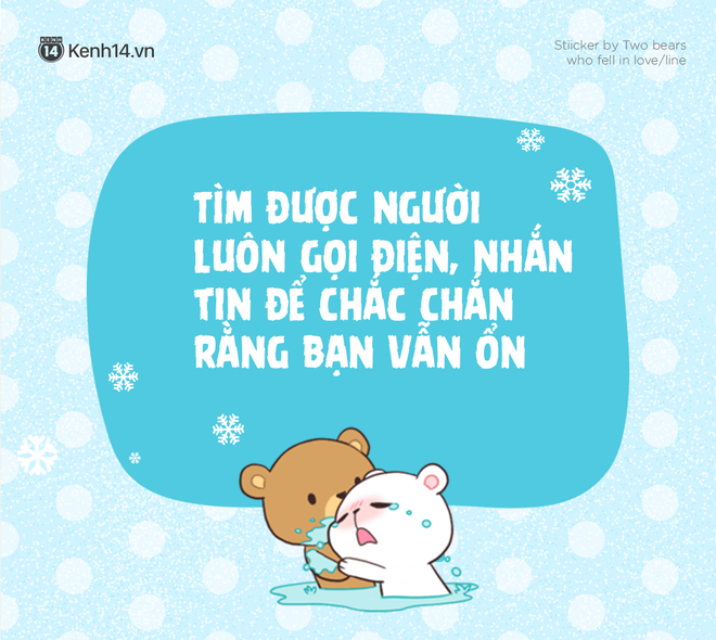 Đông rồi mà chưa có gấu ư? Hãy cứ điềm nhiên mà ế cho đến khi bạn tìm được người yêu có những đặc điểm sau nhé - Ảnh 3.