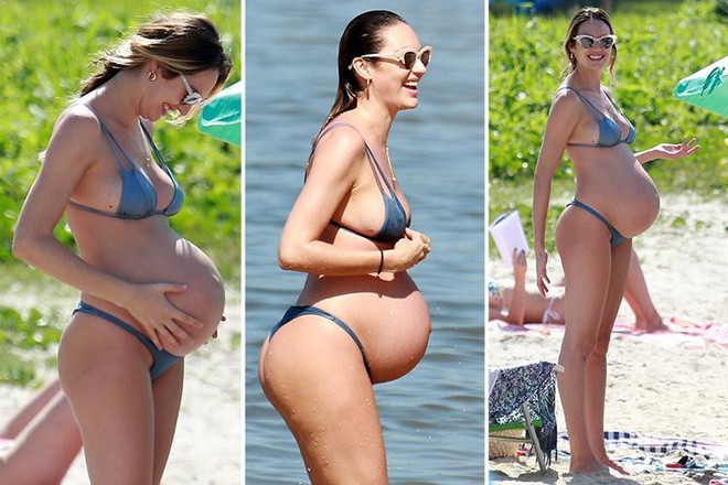 Kh&ocirc;ng thể tin nổi đ&acirc;y l&agrave; body của thi&ecirc;n thần Candice Swanepoel sau 5 th&aacute;ng sinh con thứ hai! - Ảnh 12.