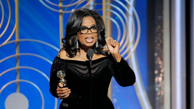 Hàng loạt khán giả phải rơi nước mắt trước bài diễn văn của Oprah Winfrey tại Quả Cầu Vàng 2018 - Ảnh 2.