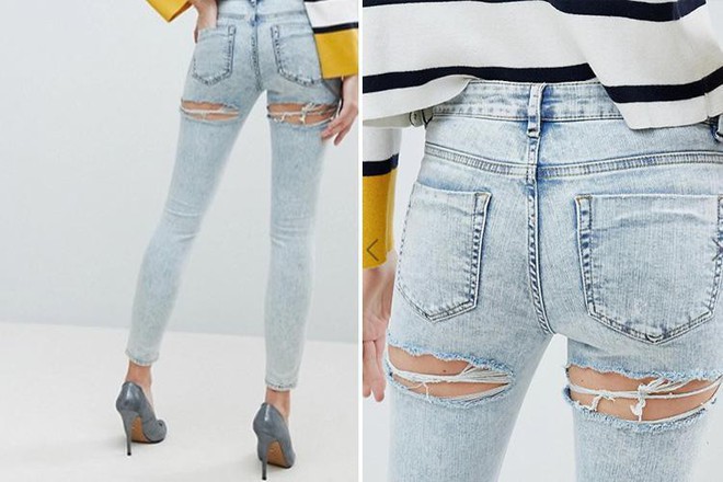 Điểm danh 7 mẫu quần jeans quái đản đã xấu đau đớn lại còn có mức giá chặt chém - Ảnh 3.