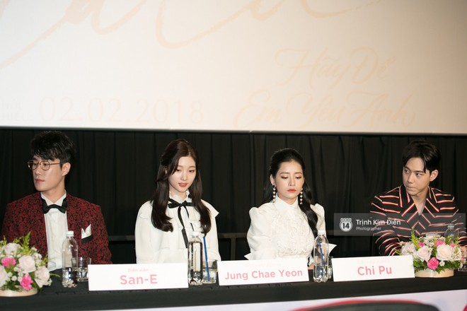 Chi Pu tự tin đọ sắc “nữ thần thế hệ mới” Chae Yeon, lạnh lùng với “người yêu tin đồn” ngay buổi ra mắt phim - Ảnh 4.