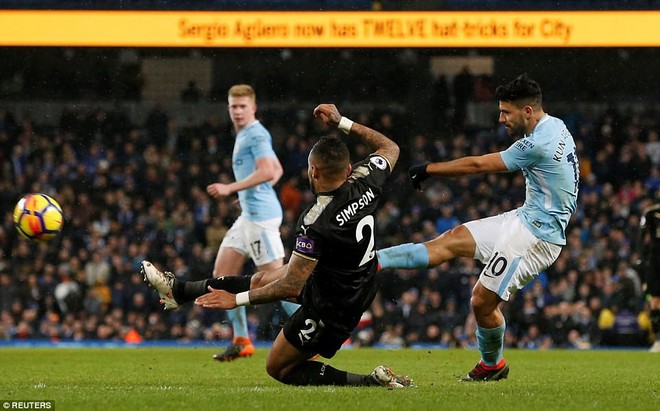 Aguero ghi 4 b&agrave;n, Man City nghiền n&aacute;t cựu vương Leicester - Ảnh 10.
