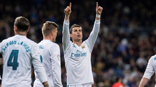 Ronaldo lập hat-trick, Real Madrid thắng tưng bừng - Ảnh 3.