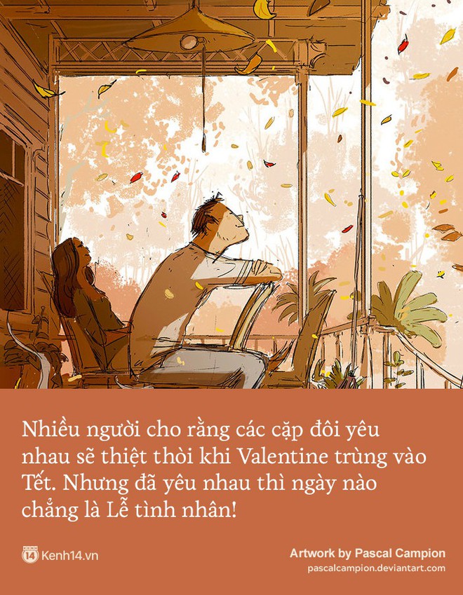 Valentine tr&ugrave;ng dịp Tết Nguy&ecirc;n Đ&aacute;n, c&aacute;c cặp đ&ocirc;i y&ecirc;u nhau n&oacute;i g&igrave;? - Ảnh 1.