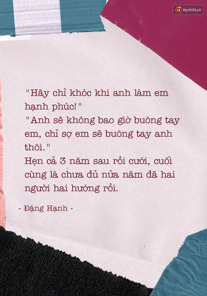 Người y&ecirc;u cũ đ&atilde; từng hứa điều g&igrave; với bạn nhưng chưa l&agrave;m được? - Ảnh 15.