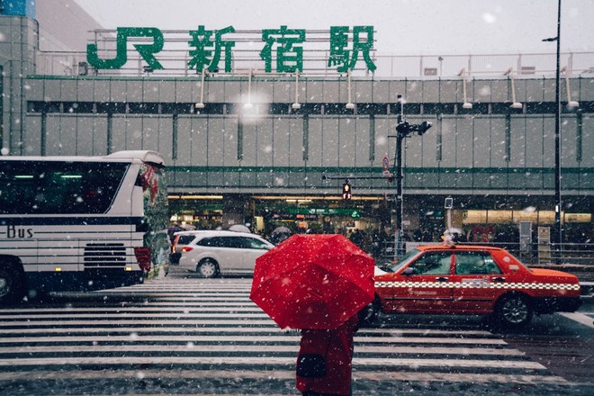 Ngắm bộ ảnh Tokyo tuyệt đẹp trong tuyết trắng dưới g&oacute;c nh&igrave;n của nhiếp ảnh gia Nhật Bản - Ảnh 17.