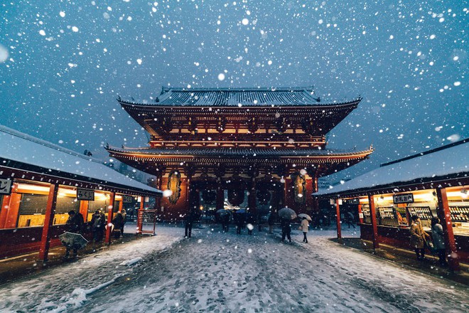 Ngắm bộ ảnh Tokyo tuyệt đẹp trong tuyết trắng dưới góc nhìn của nhiếp ảnh gia Nhật Bản - Ảnh 25.