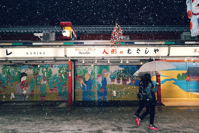 Ngắm bộ ảnh Tokyo tuyệt đẹp trong tuyết trắng dưới góc nhìn của nhiếp ảnh gia Nhật Bản - Ảnh 27.