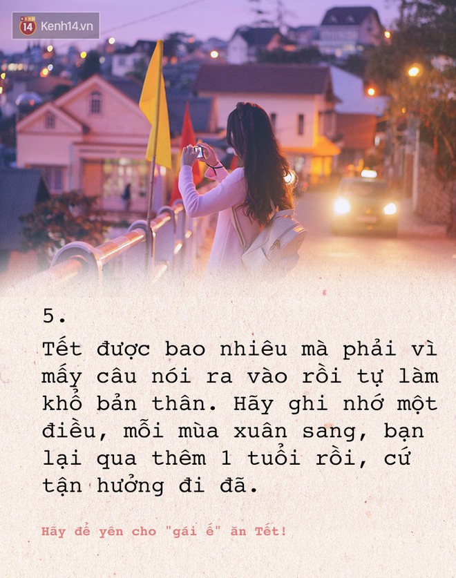Ngừng thắc mắc: H&atilde;y để y&ecirc;n cho g&aacute;i ế ăn Tết! - Ảnh 5.