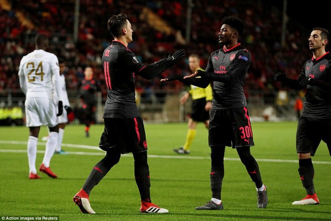 Cựu sao Man Utd ghi dấu ấn trong chiến thắng 3-0 của Arsenal tại Europa League - Ảnh 12.