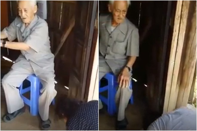 Clip x&ocirc;n xao: Con ch&aacute;u c&ugrave;ng nhau quỳ lạy trước &ocirc;ng b&agrave; ng&agrave;y Tết, g&igrave;n giữ phong tục hiếu nghĩa - Ảnh 3.