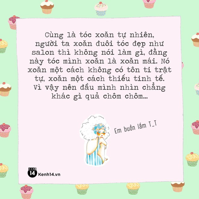 Trên đời này không ai khổ bằng con gái tóc đã xoăn lại còn vừa cứng, vừa xù - Ảnh 1.