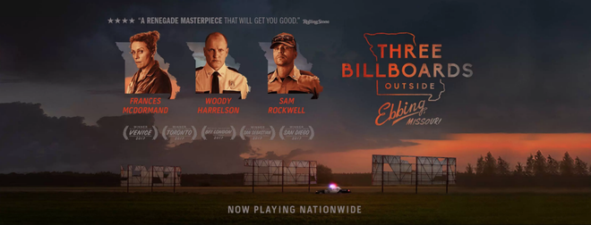 Khóc cười trước tình người ở tác phẩm được mong đợi nhất Oscar lần thứ 90: Three Billboards Outside Ebbing, Missouri - Ảnh 1.