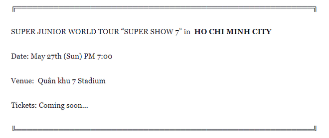 Fan náo loạn trước thông tin Super Junior tổ chức Super Show 7 ở Việt Nam - Ảnh 1.