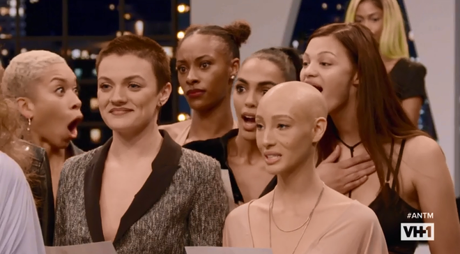 Lần đầu ti&ecirc;n trong lịch sử Next Top Mỹ: 7 th&iacute; sinh c&ugrave;ng đứng nhất tuần! - Ảnh 4.