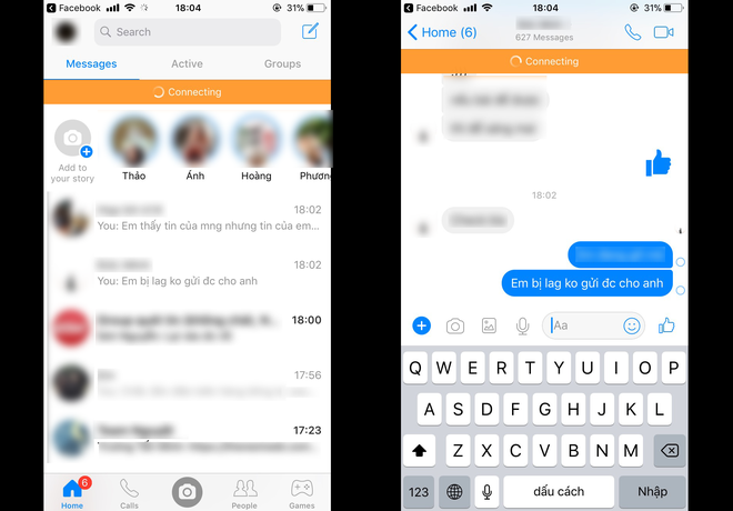 Cả Facebook và Messenger vừa gặp lỗi không thể hiển thị hay cập nhật tin mới - Ảnh 4.