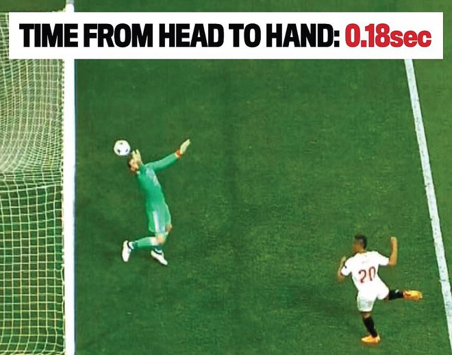De Gea cứu thua si&ecirc;u đẳng, Man Utd tho&aacute;t thua tr&ecirc;n s&acirc;n của Sevilla - Ảnh 12.