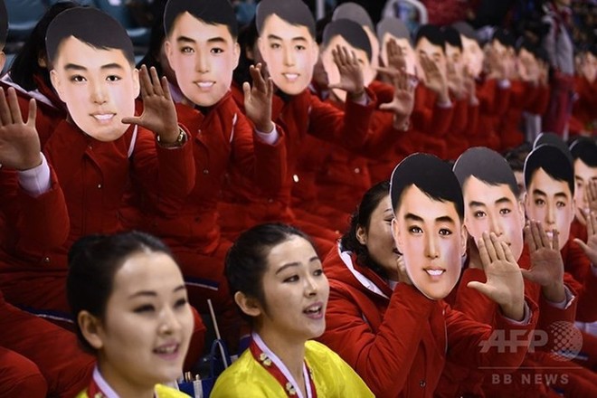 Ảnh: Những “bóng hồng” hoạt náo viên Triều Tiên tỏa nắng ở Olympic - Ảnh 16.