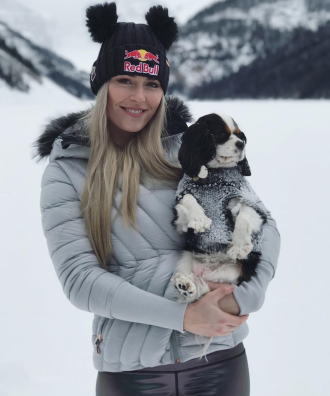 Lindsey Vonn: Mỹ nhân trượt tuyết yêu cún như con - Ảnh 3.