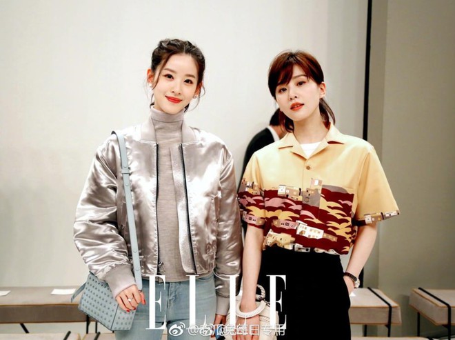 Đứng chung 1 khung ảnh, hot girl tr&agrave; sữa Chương Trạch Thi&ecirc;n v&agrave; Lưu Thi Thi ai đẹp hơn? - Ảnh 1.