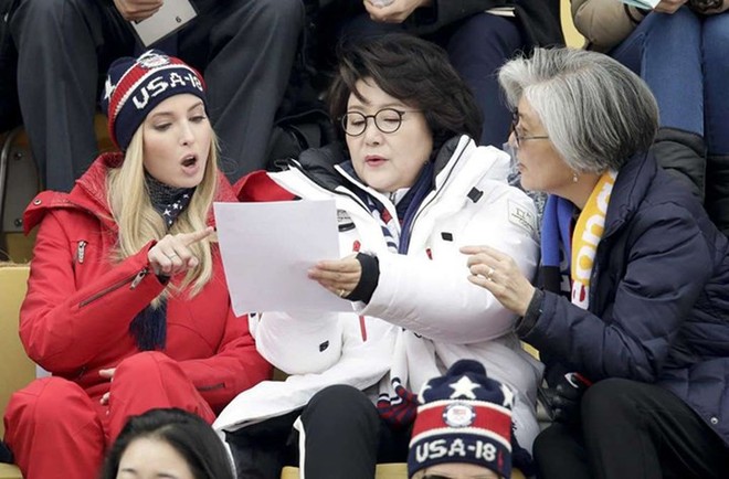 Vẻ đẹp hút hồn của ái nữ Tổng thống Trump tại Thế vận hội Pyeongchang - Ảnh 5.