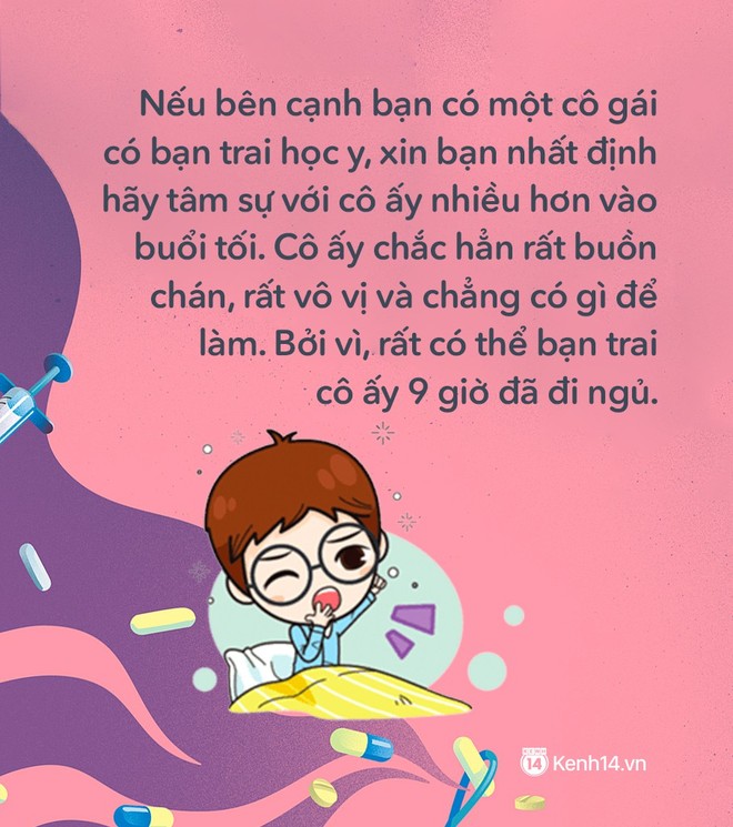 Đừng mơ mộng nữa, có bạn trai học Y nghĩa là chấp nhận nói không với lãng mạn - Ảnh 1.