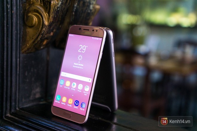 Trên tay Galaxy J7 Pro màu hồng nhẹ nhàng, nữ tính cho phái đẹp ngày xuân - Ảnh 7.
