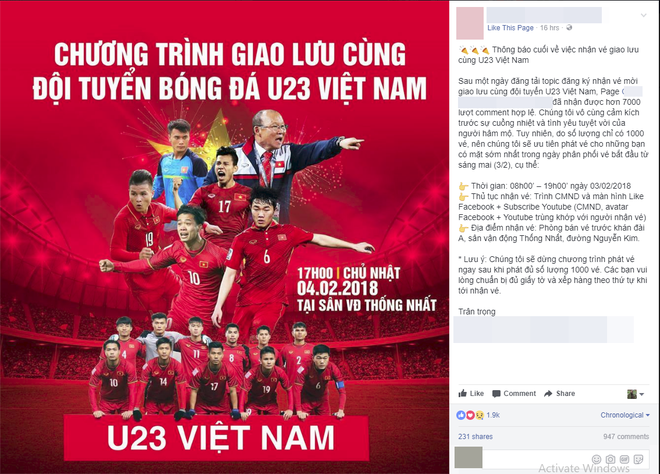 Hàng trăm bạn trẻ Sài Gòn xếp hàng từ sáng sớm chờ đợi nhận vé giao lưu cùng đội tuyển U23 Việt Nam - Ảnh 1.