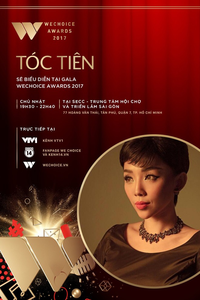 Tóc Tiên và Soobin Hoàng Sơn kết hợp mang đến màn trình diễn chưa từng có tại Gala WeChoice Awards 2017 - Ảnh 1.