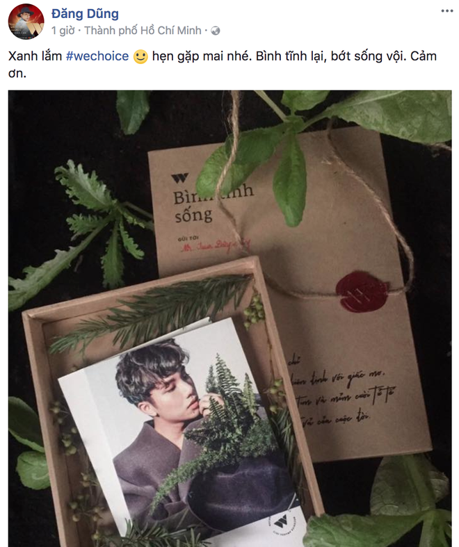 Sao Việt th&iacute;ch th&uacute; trước tấm thiệp thủ c&ocirc;ng tỉ mỉ của WeChoice Awards 2017 - Ảnh 8.